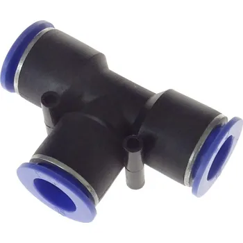 MDtools Rychlospojky hadicové typ T - rozvdojky, různé průměry, plast Velikost: 16