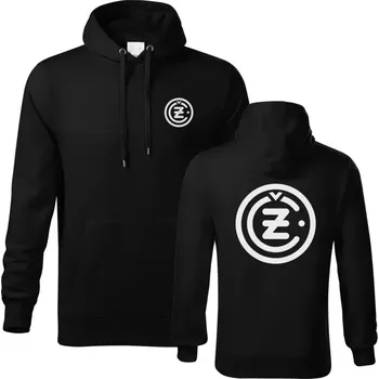 Pánská mikina Mikina Čezeta ČZ 2MK - černá / XL / bílá