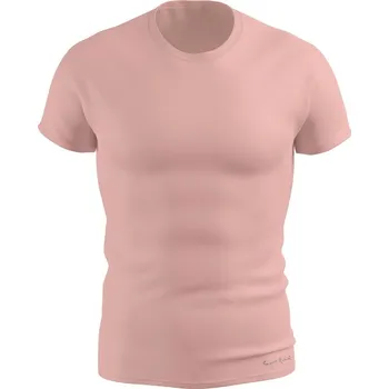 Pánské tričko Pánské funkční triko SLIM krátký rukáv světlá růžová Bamboo Ultra CLASSIC - světlá růžová / XXL