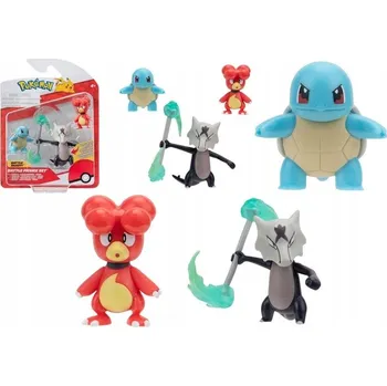 Figurka POKEMON sada 3 figurek do bitvy Squirtle Magby Alolan jako dárek