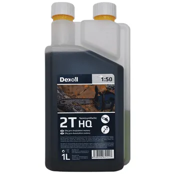 Motorový olej DEXOLL Semisynthetic 2T HQ zelený, 1L