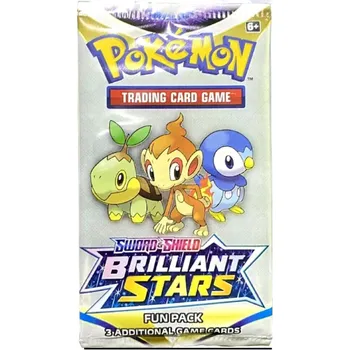 Sběratelská karetní hra Pokémon Pokemon TCG Brilliant stars Fun Pack (3 karty)