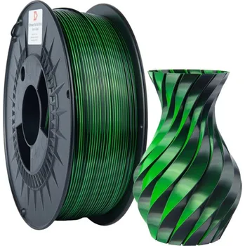 Filament Filament 3DPower SILK Dual Color Zelená&Černá [1,75mm, 1kg]