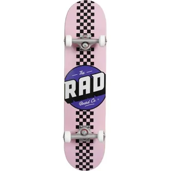 Skateboard Skateboard RAD Checkers Stripe | 31.7x7.67" | 80.5x19.5cm | PINK