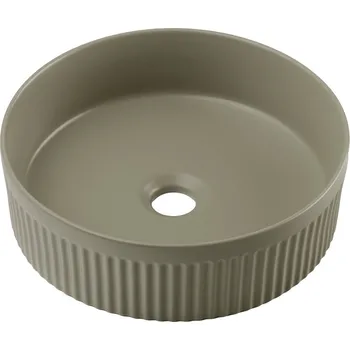 Umyvadlo Umyvadlo na desku BEYOND 2 36 cm olivově zelená