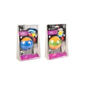 Hračka pro kočku Flamingo Interaktivní hračka lazer 3v1 pro psy i kočky 22,5cm