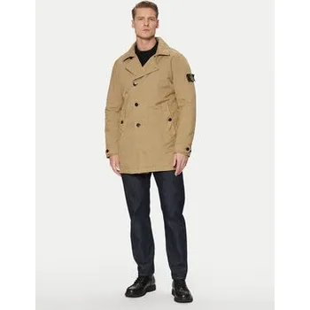 Dámský kabát Stone Island Kabát pro přechodné období 811542149 Béžová Regular Fit M