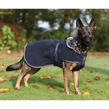 Pelíšek pro psa Bucas Deka pro psy Show-Line Bucas, navy/grey 25 cm