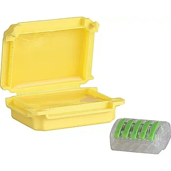 Tracon BOXW3 Vodotěsná plastová krabice, žlutá 53x39x24mm, IPX8 (Tracon BOXW3)