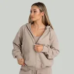 GymBeam Dámská mikina Zip Taupe - STRIX Velikost: L, Barva: cream