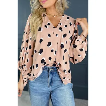 Dámská halenka OMG Dámská halenka Jiraav khaki M