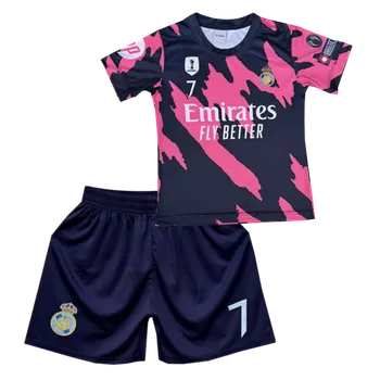 Fotbal Numberoplus Dětský fotbalový dres Komplet Real Madrid Prematch - Cristiano Ronaldo CR7 Velikost: 10-let (vel.134)