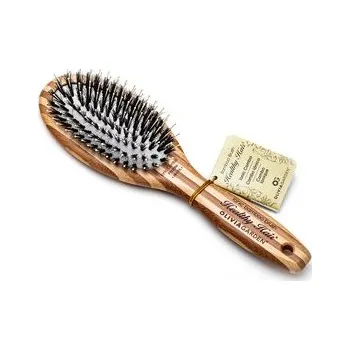 Stylingový přípravek Olivia Garden Healthy Hair Bamboo Brush Ionic Combo Paddle HH-P6 kartáč na vlasy s nylonovými a kančími štětinami