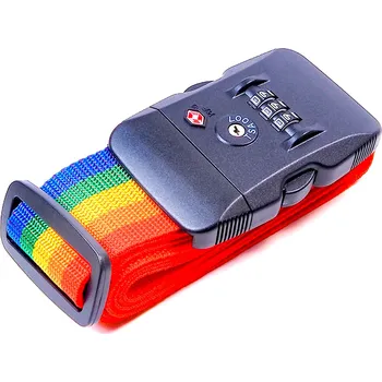 Příslušenství k zavazadlu Aga Cestovní kódový TSA popruh DS4582