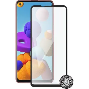 Screenshield SAMSUNG A217 Galaxy A21s Tempered Glass protection (full COVER black)