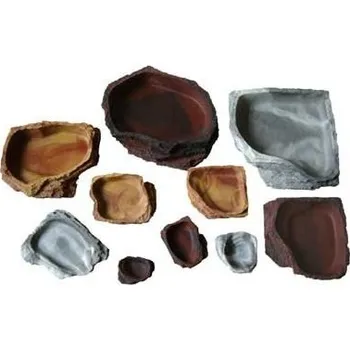 Teraristika Lucky Reptile nádobky pro krmení a napájení Lava malá cca. 11x8x2.5 cm