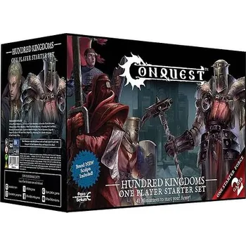 Příslušenství k deskovým hrám Para-Bellum Conquest: Hundred Kingdoms - Supercharged 1 Player Starter Set