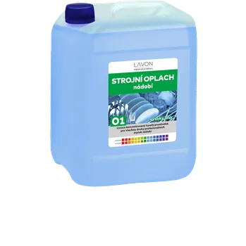 Mycí prostředek Oplachový prostředek do průmyslové myčky LAVON O1, 10 kg
