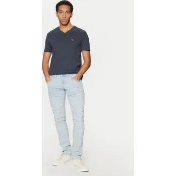 Pánské tričko Tommy Jeans T-Shirt Jaspe DM0DM20364 Tmavomodrá Slim Fit M