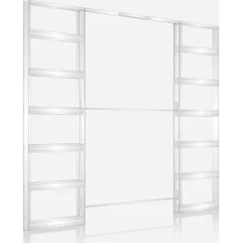 Stavební pouzdro Eclisse stavební pouzdro DVOUKŘÍDLO 800+800/1970 do SDK Tl. dokončené příčky: KIT 100 mm (tl. pouzdra 75 mm)