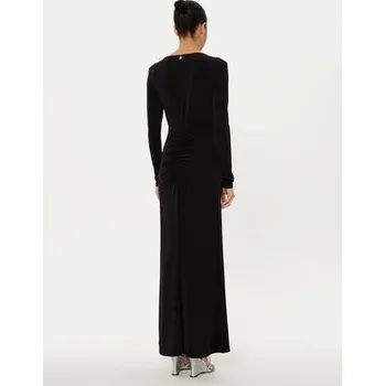 Dámské šaty Patrizia Pepe Večerní šaty 8A1443 J015 Černá Regular Fit 0