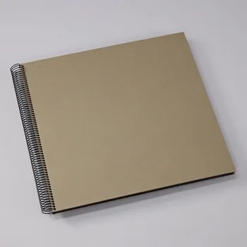 Fotoalbum Spiral Economy Album Large black fango