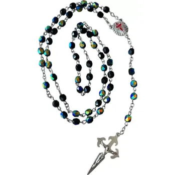 Růženec Růženec s multibarevnými krystaly