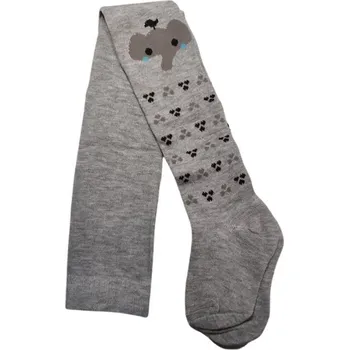 Dětská móda Wolf Dětské punčocháče TK193 Pesail světle šedé Varianta: 108/118