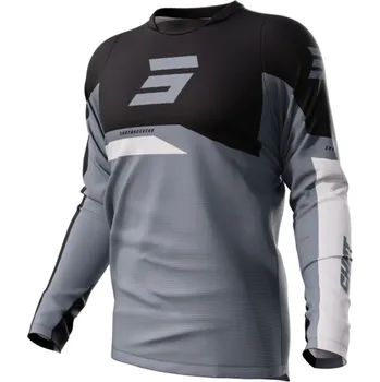 Moto dres Shot Devo Star motokrosový dres šedý XS