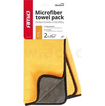ručník z mikrovlákna pro sušení 40x30 cm, 600 g (sada 2 ks)