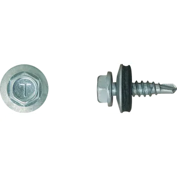 Šroub RAWLPLUG Šroub samovrtný OCW pro spojení plechů 2,5 mm ""sešíváky"" - zinek bílý Varianta: 4,8 x 16 mm..