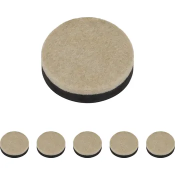 Podložka pod nábytek Walteco Filcové podložky s protiskluznou stranou, průměr 58mm, pro masivní nábytek a těžší předměty Množství: 6 ks
