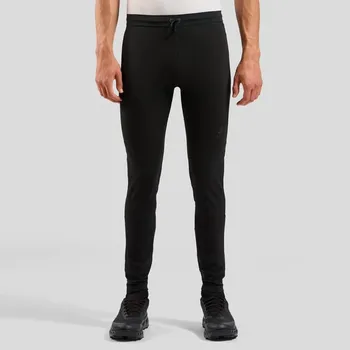Běžecké oblečení Odlo běžecké kalhoty Tights ZEROWEIGHT WARM REFLECTIVE 2024/2025 Černá XL Pánské