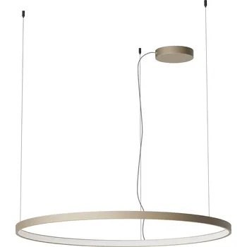 Redo Závěsné LED svítidlo ORION ø 1000mm, 75W Barva: Hnědá, Stmívání, řízení: TRIAC