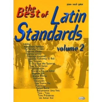 Best of Latin Standards 2 (noty na klavír, zpěv, akordy)