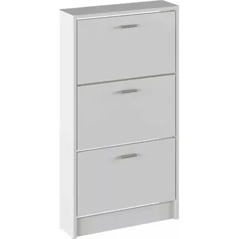 Botník 3-řadý botník MOBI 13 - bílá - SLEVA 3% s kodem radost25