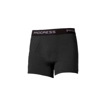Pánské termo spodní prádlo Progress CC SKN antracit XXL; Černá boxerky