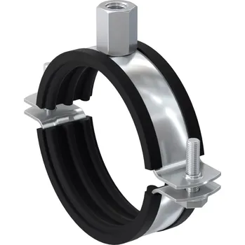 fischer Dvoušroubková objímka na potrubí FRSR 53-58 M8/M10