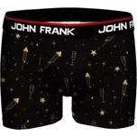 JFBD51 - pánské boxerky John Frank, M, černá