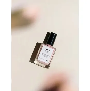 Přípravek na nehty Přírodní lak na nehty NUI 01 Rosé