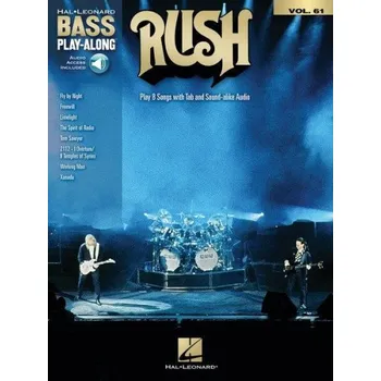 Bass Play-Along 61: Rush (noty, tabulatury na baskytaru)(+audio)