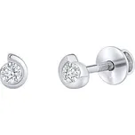 Diamantové náušnice (0,16 ct) Chloe pecky v bílém zlatě dámské i dětské