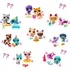 Figurka Littlest Pet Shop Pet Pairs zvířátka s doplňky 2 ks mix motivů