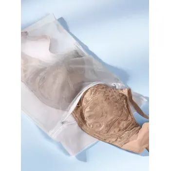 saček na praní, uni, bílá