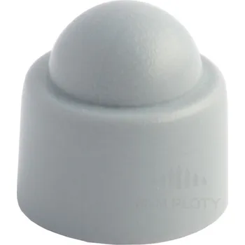 Příslušenství pro plot Plastová krytka na šroub a matici M5, PVC, šedá