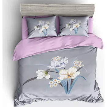 Povlečení NOVINKA 2025 ! Sada povlečení na 2 postele s 3D EFEKTEM 70x90/140x200cm - IVANKA + PROSTĚRADLO ZDARMA !