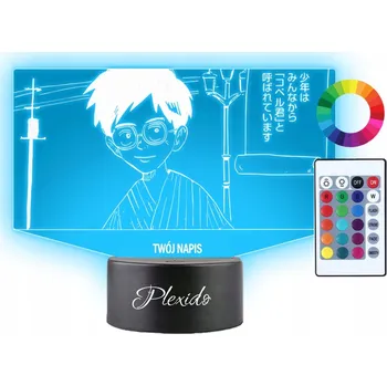 Lampička Noční lampa Plexido vícebarevná