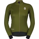 SCOTT zimní cyklistická bunda RC Pro Warm GTX WS ZIMA, léto Zelená XS Dámské