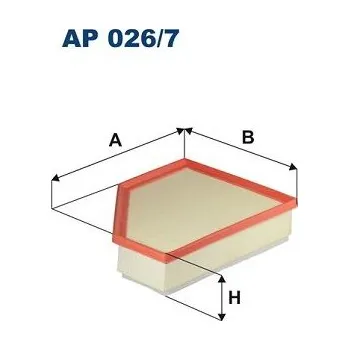 Filtr do auta Vzduchový filtr FILTRON AP 026/7