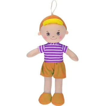 Panenka Panenka MIKRO-TRADING Panáček Piotrus' hadrový 32 cm na baterie polsky mluvící